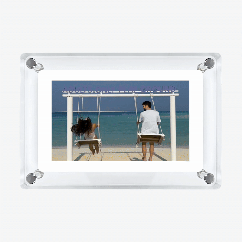 Acrylic Video Frame